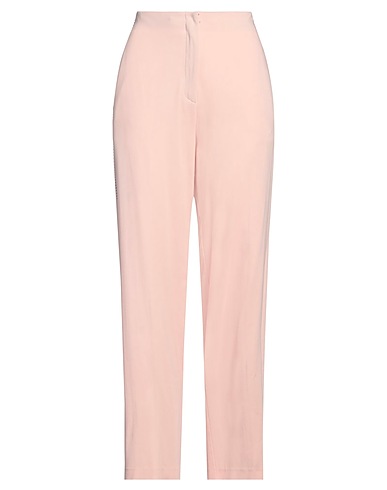 FORTE_FORTE Pantalone Rosa 79% Viscosa, 18% Lana Vergine, 3% Elastan