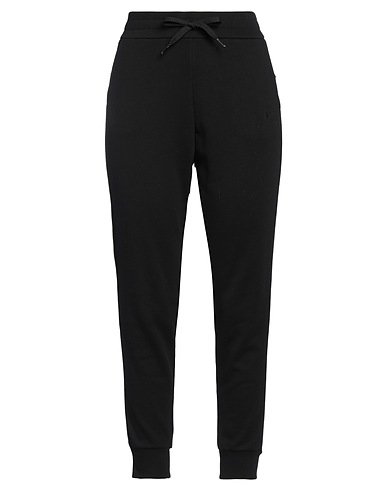 ARMANI EXCHANGE Casual pants Black 70% Cotton, 30% Polyester, Polyamide, Metallic fiber