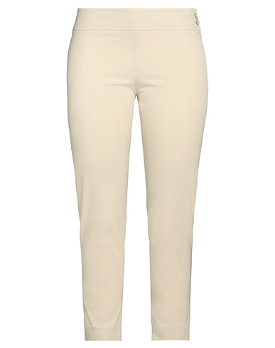 ERMANNO SCERVINO Casual trouser Beige 90% Polyester, 10% Elastane