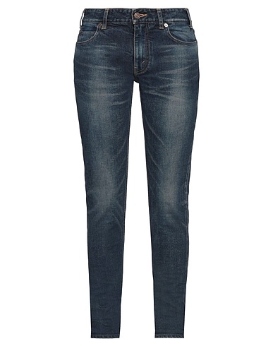 CELINE Denim pants Blue 98% Cotton, 2% Elastane