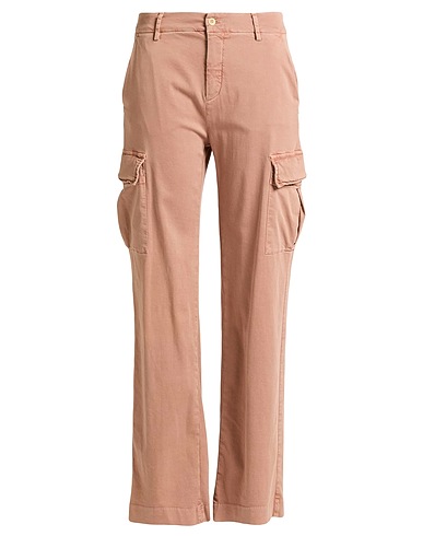 MASON'S Casual trouser Antique rose 57% Cotton, 40% Viscose, 3% Elastane