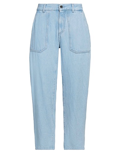 19.70 NINETEEN SEVENTY Denim pants Blue 100% Lyocell