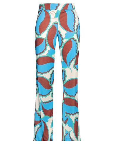 MARIUCCIA Casual trouser Azure 100% Polyester