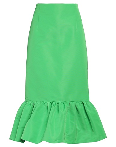 NINA RICCI Midi skirt Green 100% Polyester