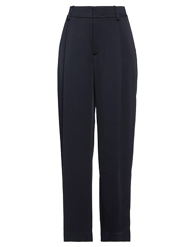 VINCE. Pantalone Blu notte 87% Triacetato, 13% Poliestere