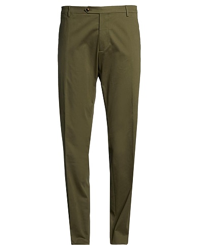 BERWICH Chinos VERDE MILITARE 98% Cotton, 2% Elastane