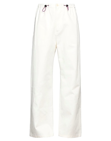 GUCCI Casual trouser Cream 100% Cotton, Polyester