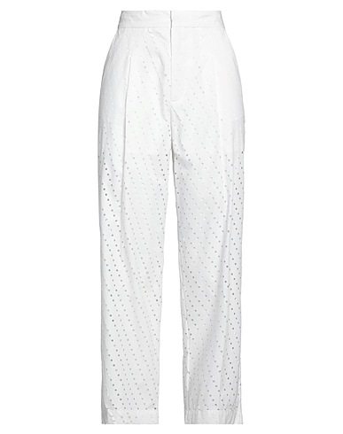 NUDE Palazzo pant BIANCO 100% Cotton