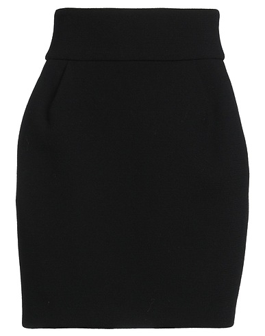 ALEXANDRE VAUTHIER Minirock Schwarz 100% Wolle