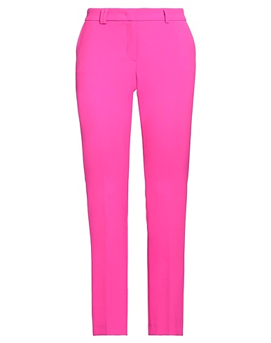 SEDUCTIVE Pantalone Magenta 63% Poliestere, 27% Viscosa, 7% Cotone, 3% Elastan
