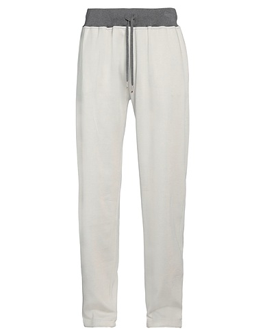KITON Casual trouser Light grey 100% Cotton