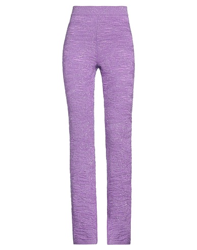 MARCO RAMBALDI Casual trouser Mauve 55% Viscose, 45% Polyamide