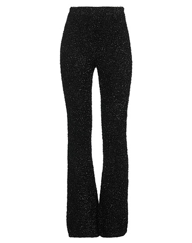MARCO RAMBALDI Pantalone Nero 55% Viscosa, 45% Poliammide