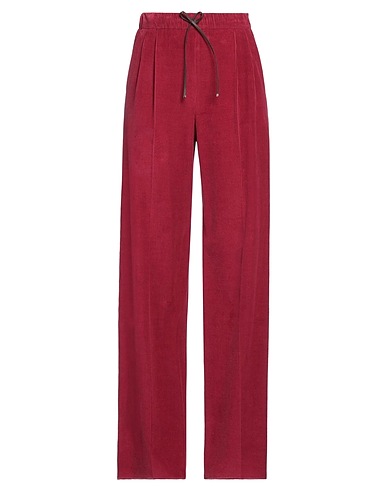 MAX MARA Pantalone Porpora 95% Cotone, 5% Cachemire