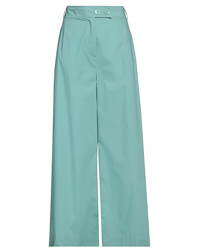 MARCHÉ_21 Casual trouser Sage green 100% Cotton