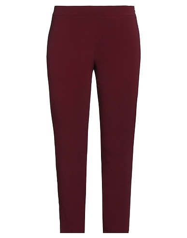 LIU •JO Casual trouser Burgundy 99% Viscose, 1% Elastane
