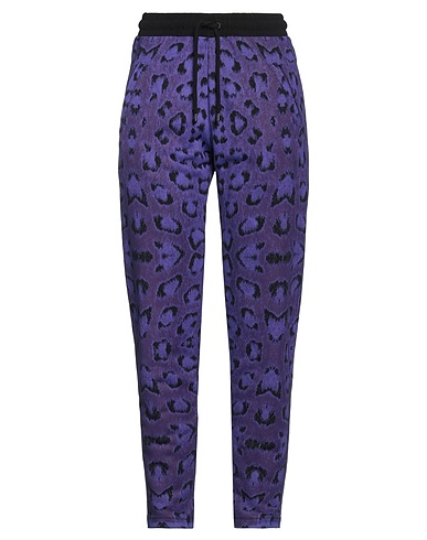 MARCELO BURLON Hosen Violett 100% Baumwolle
