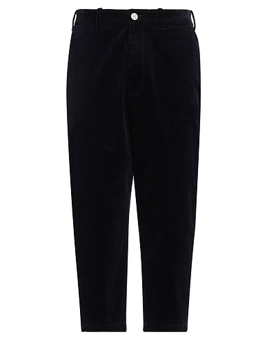 GIORGIO ARMANI Casual trouser Midnight blue 98% Cotton, 2% Elastane