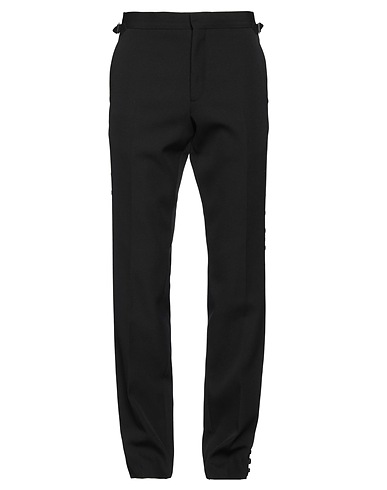 BURBERRY Casual pants Black 100% Wool