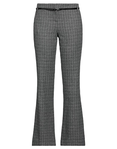 MAJE Casual trouser Lead 38% Polyester, 25% Acrylic, 24% Wool, 8% Synthetic fibers, 5% Cotton