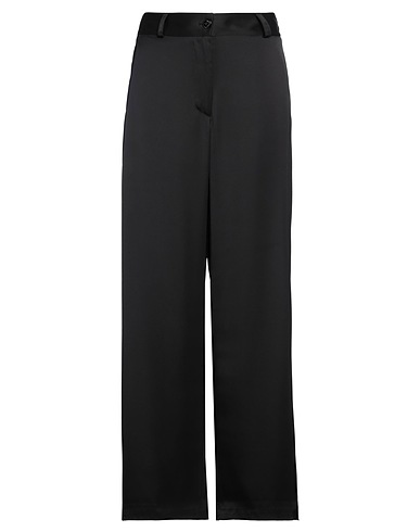 JIL SANDER Casual trouser Black 83% Viscose, 17% Silk