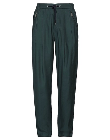 GIORGIO ARMANI Pantalone Verde scuro 84% Lyocell, 16% Seta