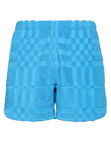 BURBERRY Shorts et Bermudas Bleu d'azur 100% Coton