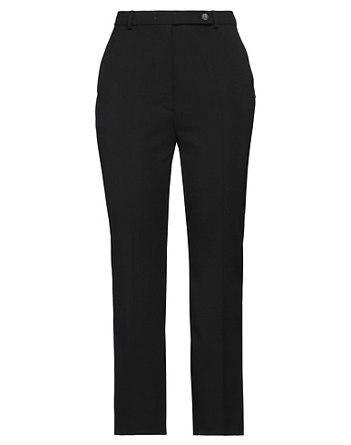 SPORTMAX Pants NERO 100% Virgin Wool