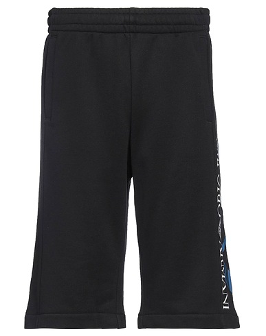 EA7 Shorts & Bermudas Schwarz 68% Baumwolle, 32% Polyester
