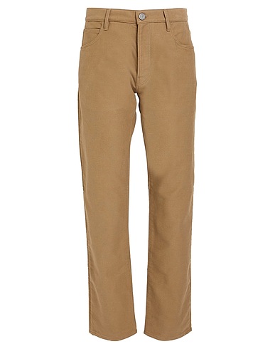 GIORGIO ARMANI Casual pants Sand 87% Cotton, 13% Wool