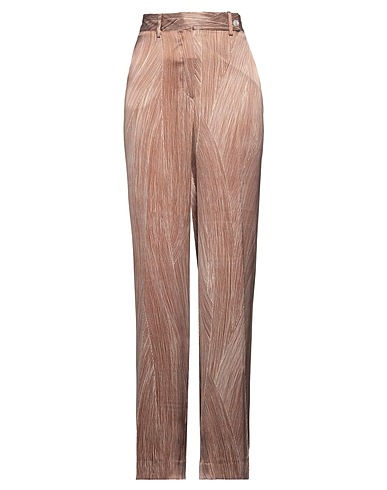 KITON Casual trouser Brown 100% Silk