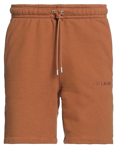JORDAN Shorts & Bermudas Braun 100% Baumwolle