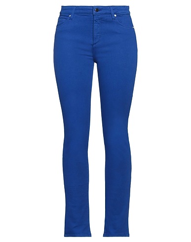 KITON Denim trousers Bright blue 98% Cotton, 2% Elastane