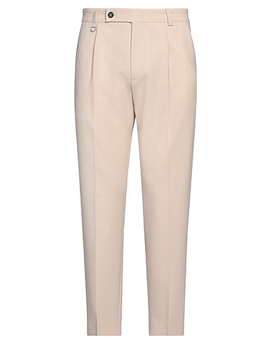 PAOLO PECORA Casual trouser 52% Polyester, 43% Wool, 5% Elastane