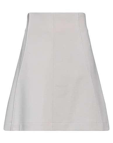 GIORGIO ARMANI Minirock Hellgrau 98% Schurwolle, 2% Elastan