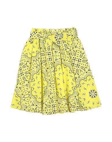 VICOLO Skirt Lime green 100% Cotton