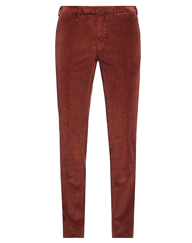 SANTANIELLO Pantalone Cuoio 100% Cotone
