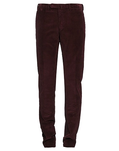 SANTANIELLO Casual trouser Chocolate brown 100% Cotton