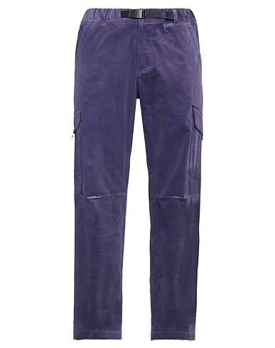 GRAMICCI Casual trouser Purple 98% Cotton, 2% Polyurethane