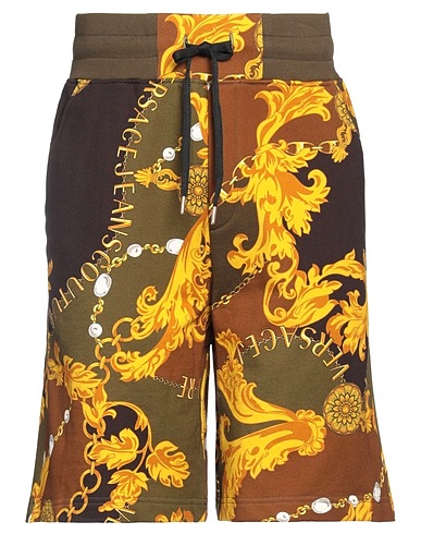 VERSACE JEANS COUTURE Shorts & Bermuda Black 100% Cotton