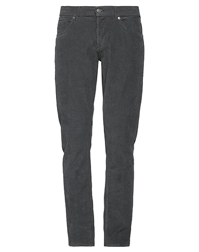 DONDUP Casual trouser Charcoal 98% Cotton, 2% Elastane