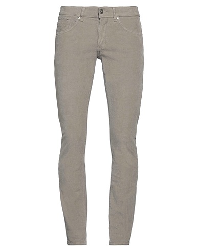 DONDUP Casual pants Taupe 98% Cotton, 2% Elastane