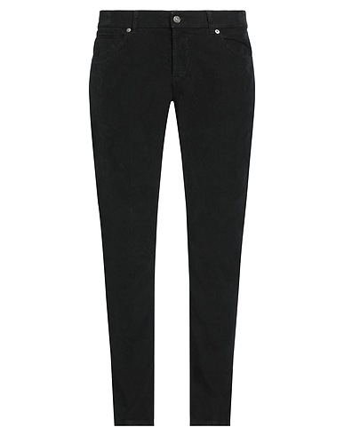 DONDUP Pantalone Nero 98% Cotone, 2% Elastan