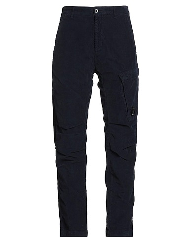 C.P. COMPANY Casual pants Midnight blue 97% Cotton, 3% Elastane
