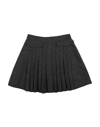 LES COYOTES DE PARIS Skirt Charcoal 50% Wool, 50% Polyester
