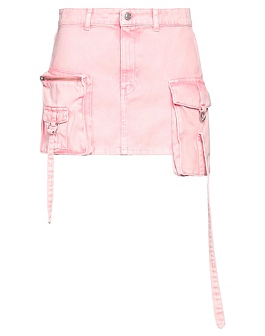 VICOLO Gonna jeans DENIM COUTURE Rosa 100% Cotone