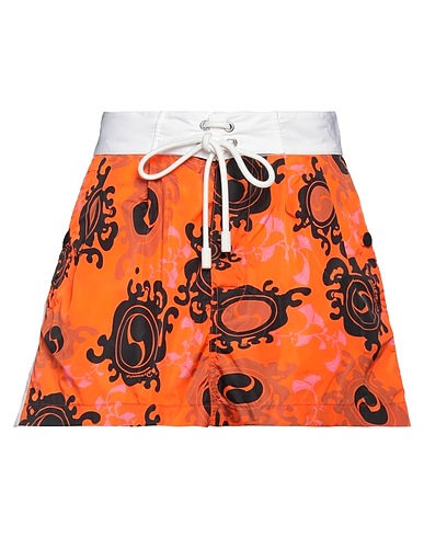 DSQUARED2 Mini skirt Orange 100% Polyamide, Polyester