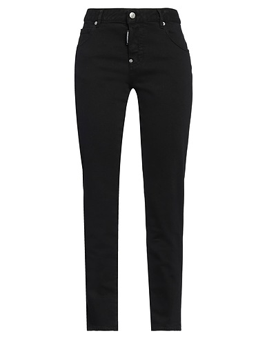 DSQUARED2 Casual trouser Black 98% Cotton, 2% Elastane