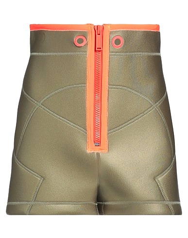 DSQUARED2 Shorts & Bermuda Verde militare 80% Poliammide, 20% Elastan