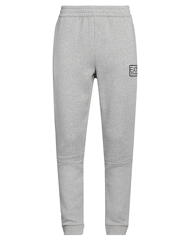 EA7 Casual trouser Grey 84% Cotton, 16% Polyester